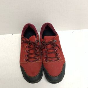 Women's Jambu suede  walkers in Tomato red